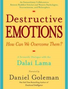 Destructive Emotions: A Scientific Dialogue with the Dalai Lama