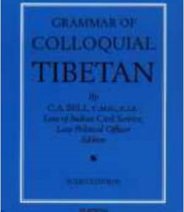 Grammar of Colloquial Tibetan