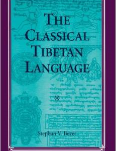 The Classical Tibetan Language