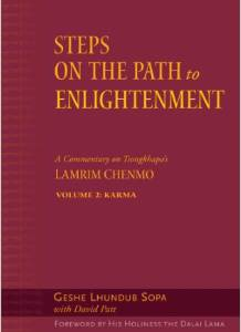 Steps on the Path to Enlightenment: A Commentary on Tsongkhapa's Lamrim Chenmo, Volume 2: Karma