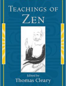 Teachings of Zen