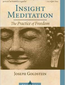 Insight Meditation: A Psychology of Freedom